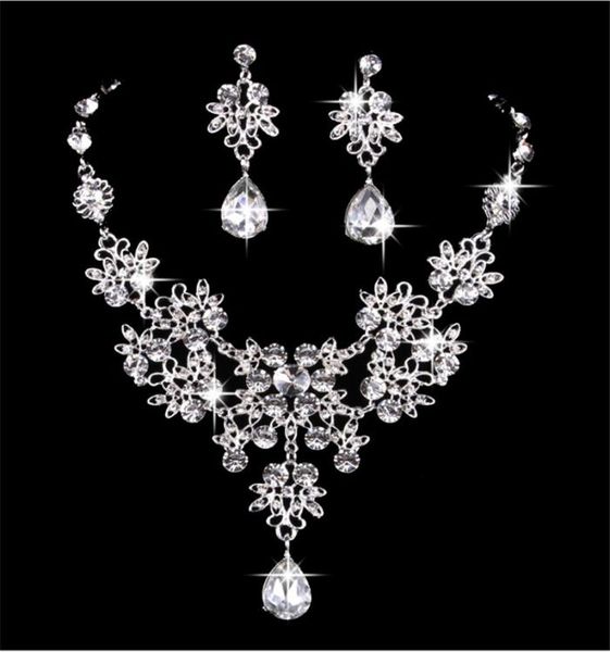 bridal crystal necklace earring set shiny wedding professional jewelry five crystal colors extravagant and beautiful bride jewelry6793559, Slivery;golden
bridal crystal necklace earring set shiny wedding professional jewelry five crystal colors extravagant and beautiful bride jewelry6793559, Slivery;golden