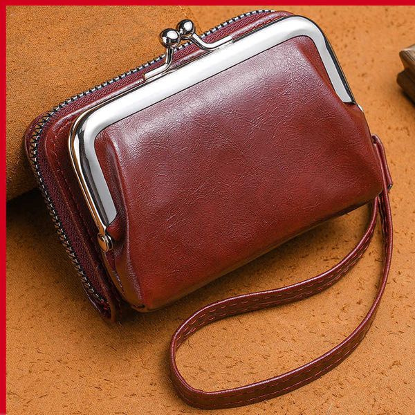 fashion exquisite small coin purse 2023 new women's mini handheld organ card bag solid color versatile horizontal wrist zero wallet, Red;black
fashion exquisite small coin purse 2023 new women's mini handheld organ card bag solid color versatile horizontal wrist zero wallet, Red;black
