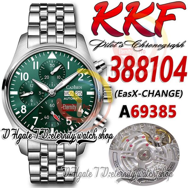 kkf zf388104 a69385 automatic chronograph mens watch green dial arabic numerals markers 316l stainless steel bracelet super edition satch et, Slivery;brown
kkf zf388104 a69385 automatic chronograph mens watch green dial arabic numerals markers 316l stainless steel bracelet super edition satch et, Slivery;brown