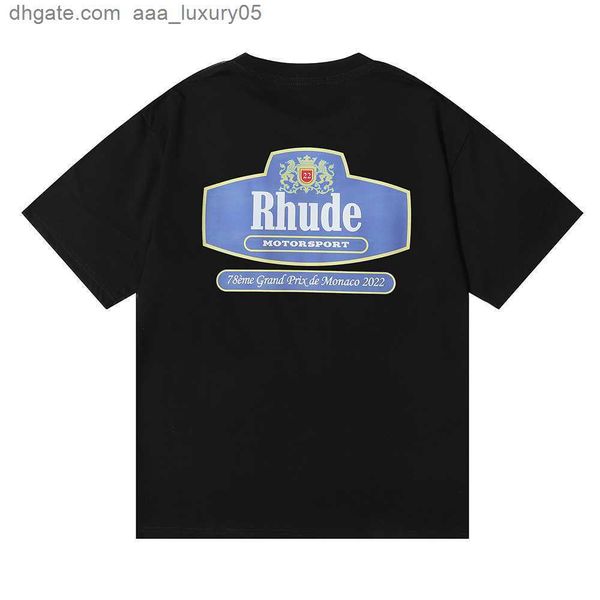 designer fashion clothing tees hip hop tshirts rhude motorsport 2023 commemorative cotton printed t-shirt loose casual summer streetwear sp, White;black
designer fashion clothing tees hip hop tshirts rhude motorsport 2023 commemorative cotton printed t-shirt loose casual summer streetwear sp, White;black
