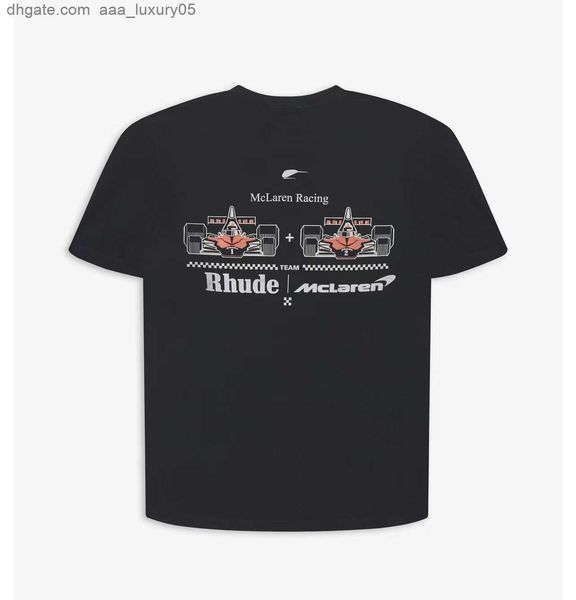 designer fashion clothing tees tshirts rhude mclaren co branded formula one racing champion printed short sleeve t-shirt streetwear hip hop, White;black
designer fashion clothing tees tshirts rhude mclaren co branded formula one racing champion printed short sleeve t-shirt streetwear hip hop, White;black