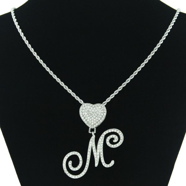 hip hop rapper pendant necklace full zircon creative love heart english letter hipster big pendant shiny american men letter necklace silver
hip hop rapper pendant necklace full zircon creative love heart english letter hipster big pendant shiny american men letter necklace silver
