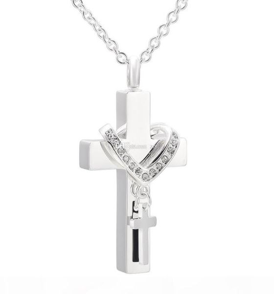ijd9877 cremation jewelry lockets to hold ashes diy double cross charm pendant necklace for ashes keepsake urns memorial accessori8054035, Silver
ijd9877 cremation jewelry lockets to hold ashes diy double cross charm pendant necklace for ashes keepsake urns memorial accessori8054035, Silver