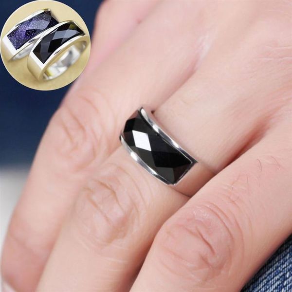 vintage rings for men stainless steel ring inlay sky blue black white gemstone irregular ring jewelry gift for ladies girlfreinds mom yw267c, Golden;silver
vintage rings for men stainless steel ring inlay sky blue black white gemstone irregular ring jewelry gift for ladies girlfreinds mom yw267c, Golden;silver