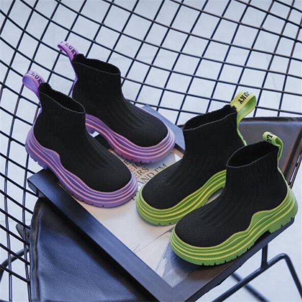 fashion boots for kids speed trainer sock shoes toddler boys girls youth socks sneakers children designer shoes 26-35, Black
fashion boots for kids speed trainer sock shoes toddler boys girls youth socks sneakers children designer shoes 26-35, Black