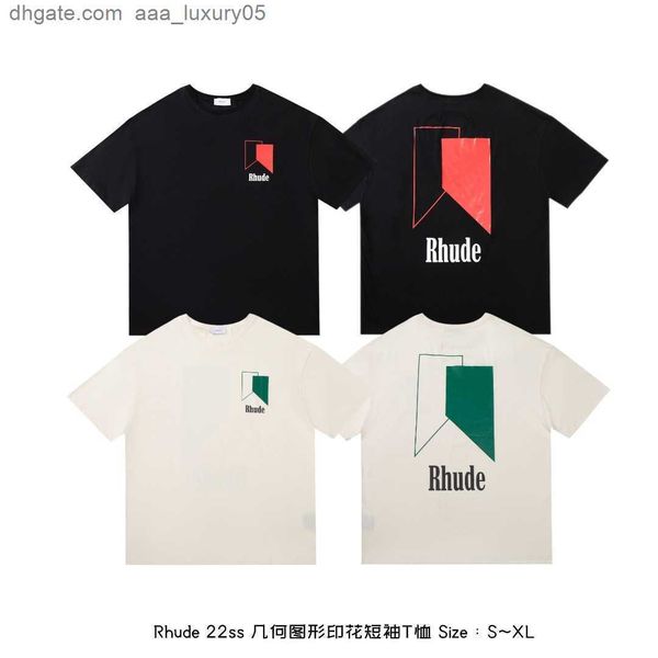 designer fashion clothing tees tshirts american niche trendy rhude summer new geometric couple high street loose round neck t-shirt cotton, White;black
designer fashion clothing tees tshirts american niche trendy rhude summer new geometric couple high street loose round neck t-shirt cotton, White;black