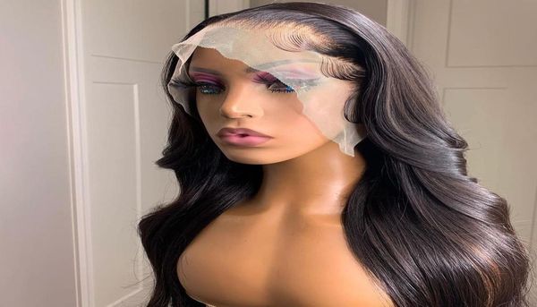 26inch 180density natural black pre plucked brazilian natural wave soft lace front wig for women with baby hair daily wigs comfor4711560, Black;brown
26inch 180density natural black pre plucked brazilian natural wave soft lace front wig for women with baby hair daily wigs comfor4711560, Black;brown