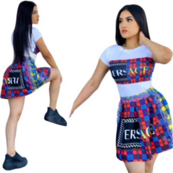 2023 summer women's t-shirt fun pattern fashion print women's short sleeve short dress two piece women's casual, White
2023 summer women's t-shirt fun pattern fashion print women's short sleeve short dress two piece women's casual, White