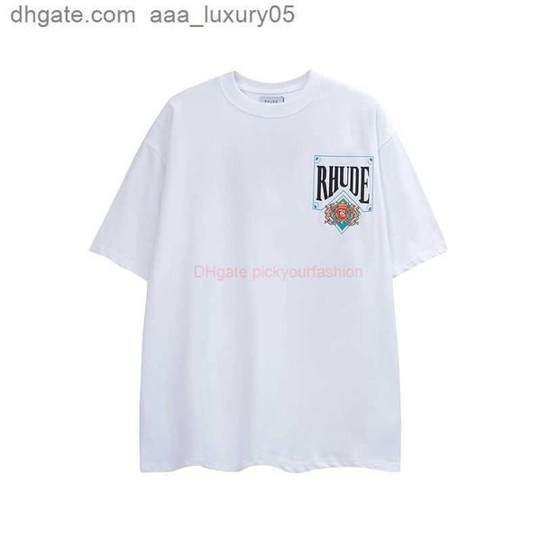 designer fashion clothing tees tshirt rhude american high street couple playing card letter print loose sleeve versatile short sleeve tshirt, White;black
designer fashion clothing tees tshirt rhude american high street couple playing card letter print loose sleeve versatile short sleeve tshirt, White;black