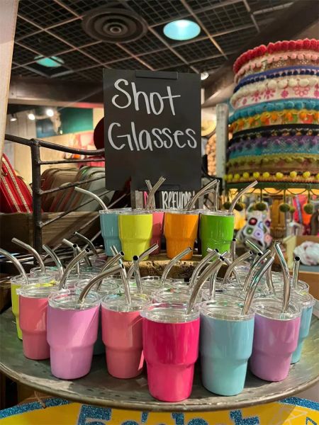 2oz 3oz mini swine glasses tumbler stainless steel beer cup with straw and lid jn22
2oz 3oz mini swine glasses tumbler stainless steel beer cup with straw and lid jn22