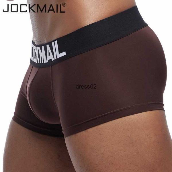 jockmail new mens underwear boxer shorts mens trunks breathable ice silk male panties underpants cuecas gay underwear, Black;white
jockmail new mens underwear boxer shorts mens trunks breathable ice silk male panties underpants cuecas gay underwear, Black;white