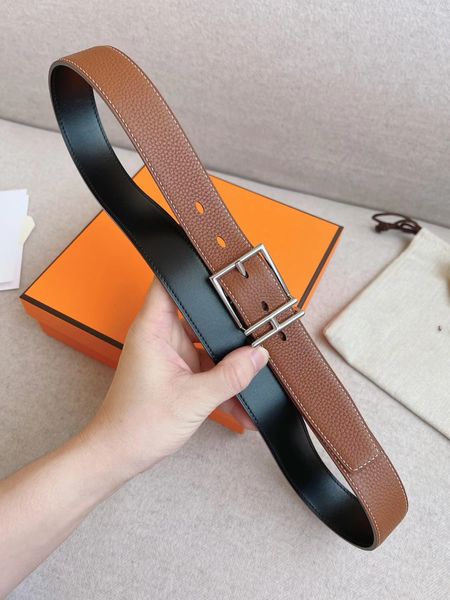 classics men belts designer mens and woman fashion togo leather classic reversible belt black brown h gold silver buckles 38mm h26
classics men belts designer mens and woman fashion togo leather classic reversible belt black brown h gold silver buckles 38mm h26