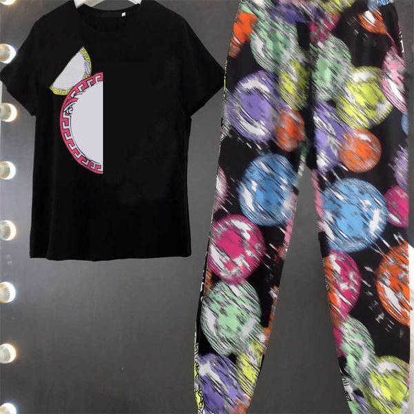 womens designer cooler two piece pants medusa pattern short-sleeved t-shirt mixed color design casual pant women clothing daily leisure 55, White
womens designer cooler two piece pants medusa pattern short-sleeved t-shirt mixed color design casual pant women clothing daily leisure 55, White