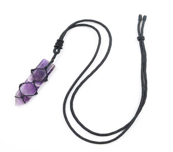 10 pcs handmade weave sword shape amethyst stone pendant opalite opal necklace with rope chain jewelry8505401, Silver
10 pcs handmade weave sword shape amethyst stone pendant opalite opal necklace with rope chain jewelry8505401, Silver