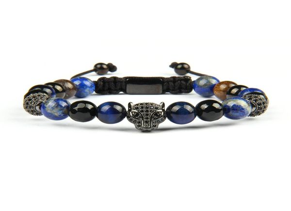men panther cz bracelets whole 8mm natural stone beads with black cz leopard macrame stainless steel jewelry8025815, Golden;silver
men panther cz bracelets whole 8mm natural stone beads with black cz leopard macrame stainless steel jewelry8025815, Golden;silver