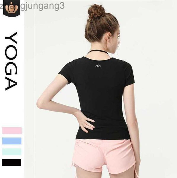 desginer alo yoga t shirt suit v-neck strap hanging neck t-shirt sweatproof suit quick drying tight fitness running suit, White
desginer alo yoga t shirt suit v-neck strap hanging neck t-shirt sweatproof suit quick drying tight fitness running suit, White