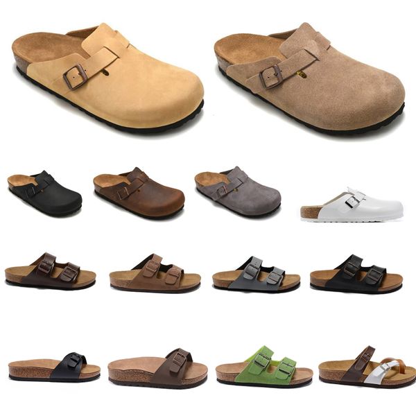 designer boston clogs sandals slippers summer cork flat fashion leather slide favourite beach casual shoes, Black
designer boston clogs sandals slippers summer cork flat fashion leather slide favourite beach casual shoes, Black