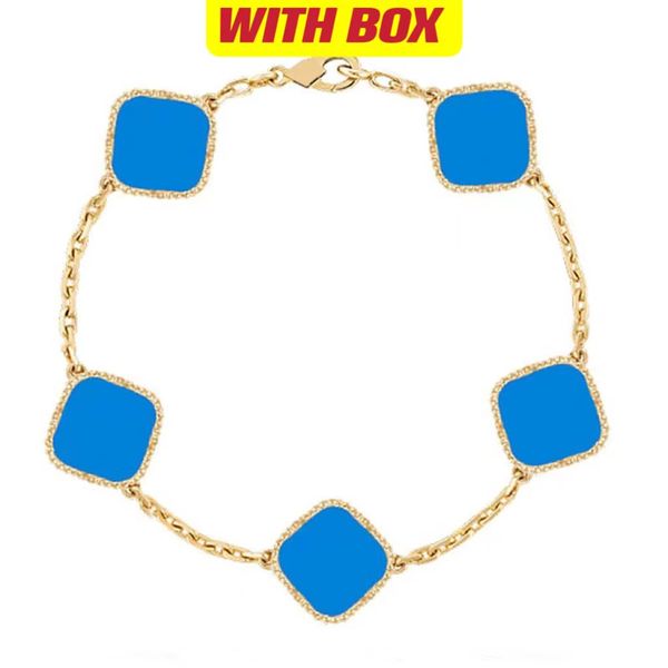 highquality luxury bracelets chain bangle classic clover bracelet designer bracelets jewelry girls with box stainless steel, Black
highquality luxury bracelets chain bangle classic clover bracelet designer bracelets jewelry girls with box stainless steel, Black