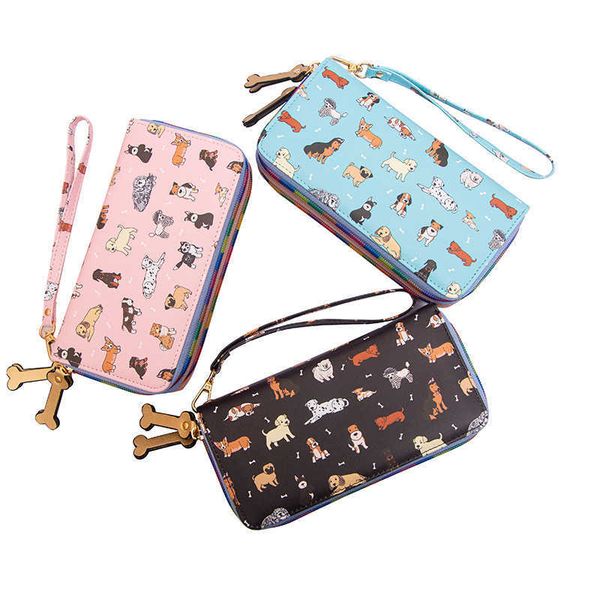 new wallet cute dog clutch strap women's long wallet fashion pet print money clip
new wallet cute dog clutch strap women's long wallet fashion pet print money clip