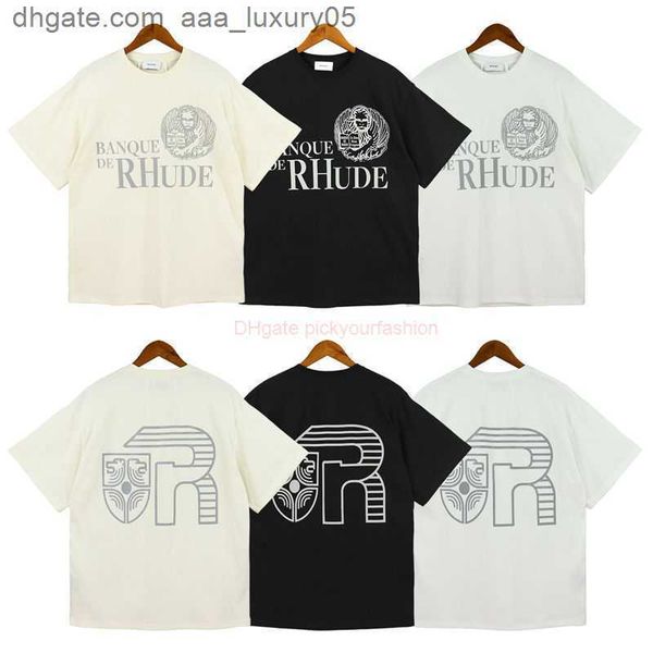 designer fashion clothing tees tshirt american rhude classic minimalist letter printing trend loose round neck couple short sleeve tshirt co, White;black
designer fashion clothing tees tshirt american rhude classic minimalist letter printing trend loose round neck couple short sleeve tshirt co, White;black