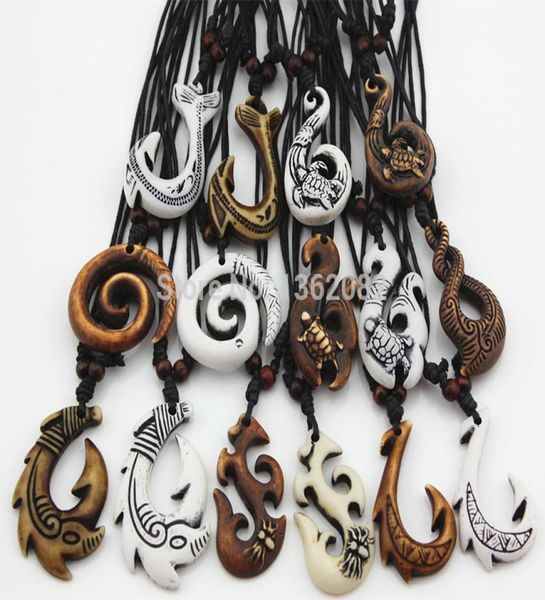 15pcslot mixed hawaiian jewelry imitation bone carved nz maori fish hook pendant necklace choker amulet gift yn5428196658, Silver
15pcslot mixed hawaiian jewelry imitation bone carved nz maori fish hook pendant necklace choker amulet gift yn5428196658, Silver