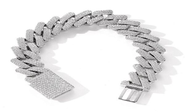 20mm iced out chains bracelet for men luxury miami micro pave zircon bracelets fashion hip hop rock jewelry8698300, Black
20mm iced out chains bracelet for men luxury miami micro pave zircon bracelets fashion hip hop rock jewelry8698300, Black