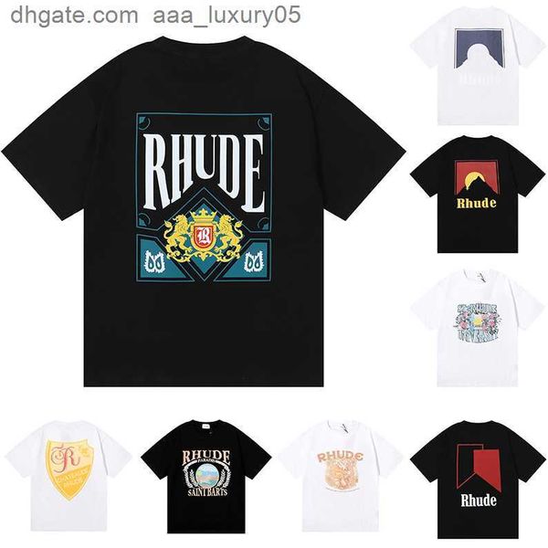 2023 summer mens t-shirts womens rhudes designer shirts for men letter polos embroidery t shirt clothing short sleeve tshirt large tees siz, White;black
2023 summer mens t-shirts womens rhudes designer shirts for men letter polos embroidery t shirt clothing short sleeve tshirt large tees siz, White;black
