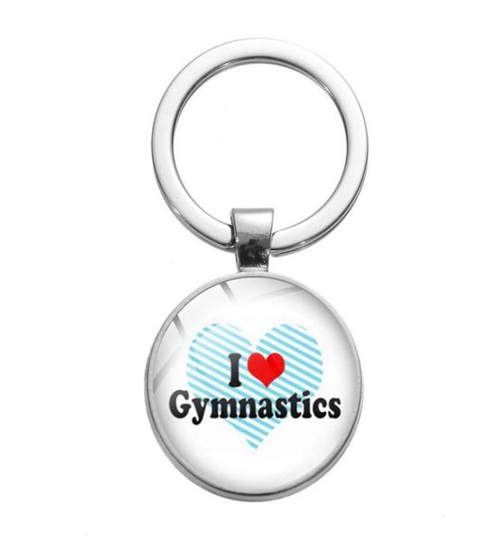 i love gymnastics alloy keychain dancer silhouette women art po glass cabochon key chain bag charms for sports lovers6151847, Silver
i love gymnastics alloy keychain dancer silhouette women art po glass cabochon key chain bag charms for sports lovers6151847, Silver