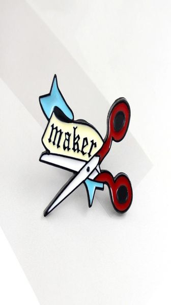diy handmade enamel brooches cartoon scissors button pins for clothes bag badge simple maker jewelry gift for friends kids7941180, Gray
diy handmade enamel brooches cartoon scissors button pins for clothes bag badge simple maker jewelry gift for friends kids7941180, Gray