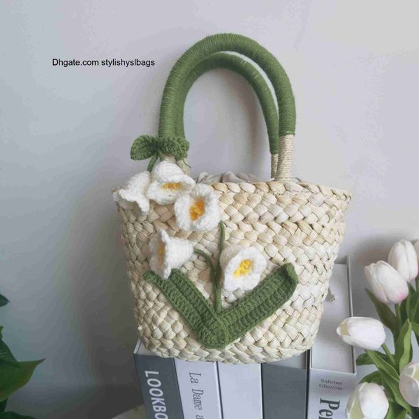 evening bags summer small fresh handmade lily of the valley woven bag idyllic outing camping beach straw handbag
evening bags summer small fresh handmade lily of the valley woven bag idyllic outing camping beach straw handbag