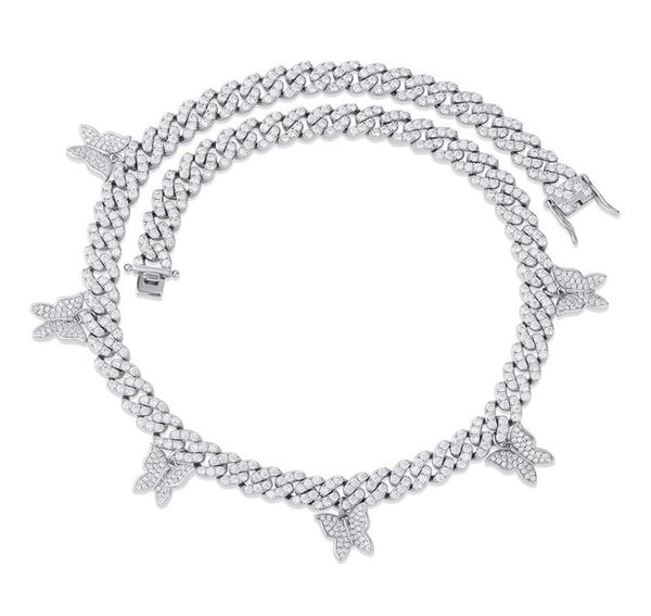 men women fashion necklace gold silver color full cz butterflies 12mm cz cuban chain necklace for men women1809419
men women fashion necklace gold silver color full cz butterflies 12mm cz cuban chain necklace for men women1809419