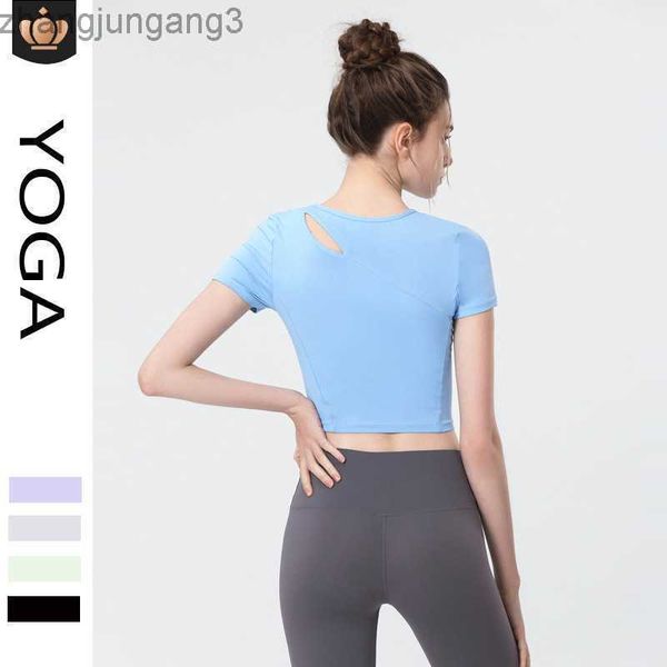 desginer alo yoga t shirt open collar tight fit quick dry fitness running training short sleeve t-shirt for women, White
desginer alo yoga t shirt open collar tight fit quick dry fitness running training short sleeve t-shirt for women, White