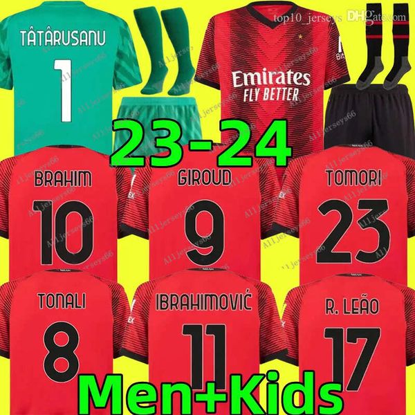 2023 2024 soccer jerseys giroud tomori ibrahimovic ac s origi leao tonali bennacer jersey rebic theo de ketelaere romagnoli, Black;yellow
2023 2024 soccer jerseys giroud tomori ibrahimovic ac s origi leao tonali bennacer jersey rebic theo de ketelaere romagnoli, Black;yellow