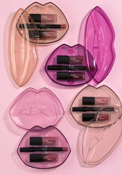 new huda lipgloss brand makeup 4 style liquid matte lipstick set long lasting waterproof lip gloss makeup with gift box6189565
new huda lipgloss brand makeup 4 style liquid matte lipstick set long lasting waterproof lip gloss makeup with gift box6189565