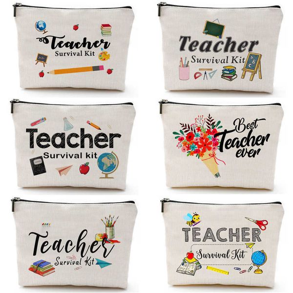 teacher gift digital printing waterproof dense hemp makeup bag portable simple stationery item zipper storage bag
teacher gift digital printing waterproof dense hemp makeup bag portable simple stationery item zipper storage bag