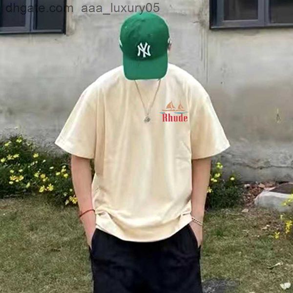 designer fashion clothing tees hip hop tshirts rhude sailing letter print 2023 summer trend brand loose apricot t-shirt men streetwear spor, White;black
designer fashion clothing tees hip hop tshirts rhude sailing letter print 2023 summer trend brand loose apricot t-shirt men streetwear spor, White;black