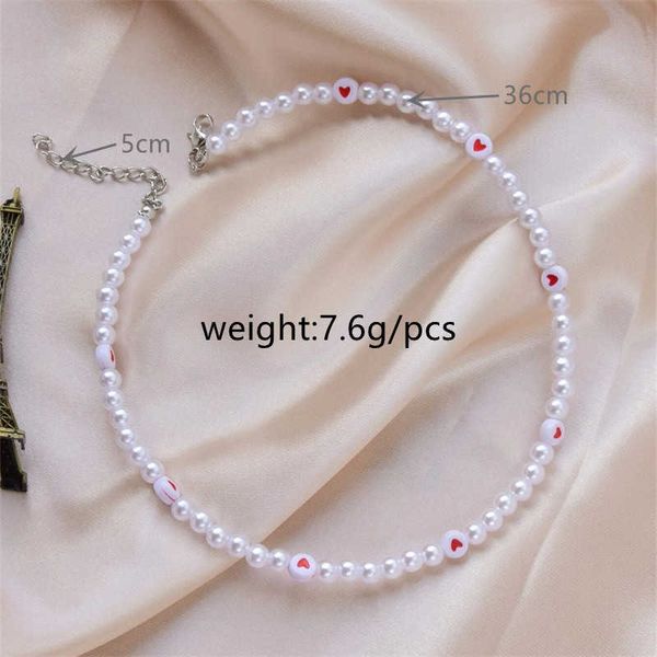 beaded necklaces trendy love pearl necklace female personality travel party fashion clavicle accessories collar perlas 230613, Silver
beaded necklaces trendy love pearl necklace female personality travel party fashion clavicle accessories collar perlas 230613, Silver
