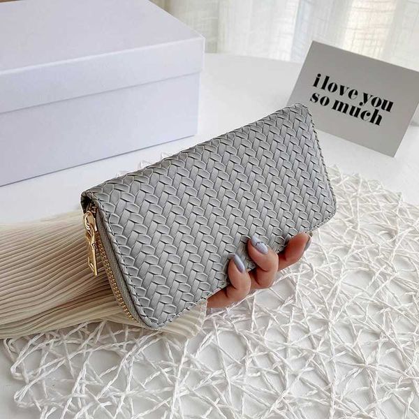 fashion pu leather woven wallet change wallet new fashion women's wallet medium long zipper handbag
fashion pu leather woven wallet change wallet new fashion women's wallet medium long zipper handbag