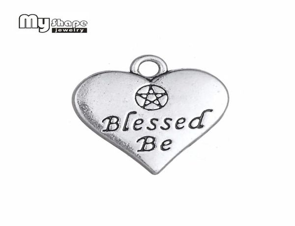 my shape 20pcs heart charm double side letter blessed be wicca pentacle pentagram pendant for jewelry making antique silver tone4963497, Bronze;silver
my shape 20pcs heart charm double side letter blessed be wicca pentacle pentagram pendant for jewelry making antique silver tone4963497, Bronze;silver