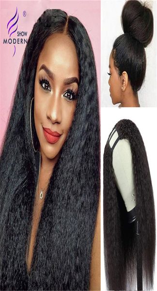 1028 modern show hair kinky straight u part wig brazilian remy human hair wigs 150 perruque yaki glueless natural black color5241211, Black;brown
1028 modern show hair kinky straight u part wig brazilian remy human hair wigs 150 perruque yaki glueless natural black color5241211, Black;brown