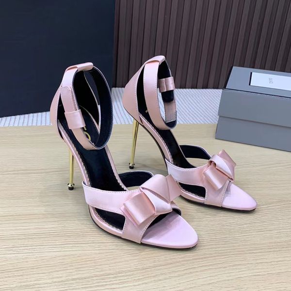 women's stiletto sandals real silk bowtie decoration party wedding satin evening shoes ankle strap dress shoe luxury designer high shoe, Black
women's stiletto sandals real silk bowtie decoration party wedding satin evening shoes ankle strap dress shoe luxury designer high shoe, Black