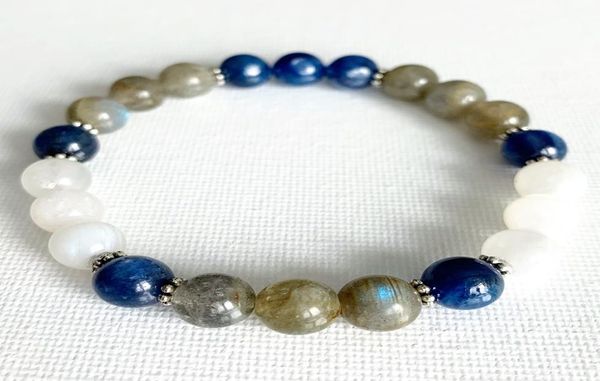 mg0796 luxury gemstone stacking bracelets moonstone kyanite labradorite bracelet crystals stretch emf protection bracelet7001854, Black
mg0796 luxury gemstone stacking bracelets moonstone kyanite labradorite bracelet crystals stretch emf protection bracelet7001854, Black