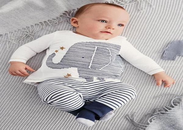 2019 cartoon elephant print longsleeved striped baby boy clothes newborn autumn leisure suit warm clothing e1456849126, White
2019 cartoon elephant print longsleeved striped baby boy clothes newborn autumn leisure suit warm clothing e1456849126, White