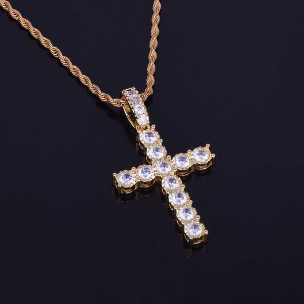 pendant necklaces cross gold color copper material necklace men women hip hop jewelry 230621, Silver
pendant necklaces cross gold color copper material necklace men women hip hop jewelry 230621, Silver