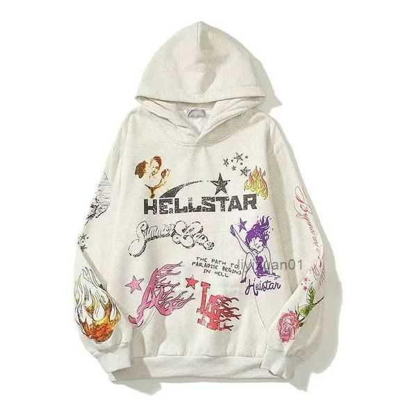 high street hellstar fleece mens hooded hoodies harajuku stranger things oversize loose sweatshirts hip hop hoody 1 l0g8, Black
high street hellstar fleece mens hooded hoodies harajuku stranger things oversize loose sweatshirts hip hop hoody 1 l0g8, Black
