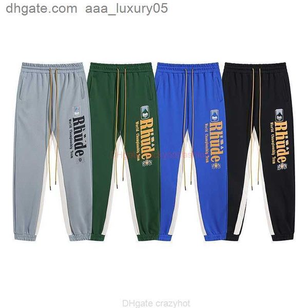 designer fashion clothing casual pant rhude 23ss new patchwork drawstring letter print leggings loose casual sports pants mens fashion pants, Black
designer fashion clothing casual pant rhude 23ss new patchwork drawstring letter print leggings loose casual sports pants mens fashion pants, Black