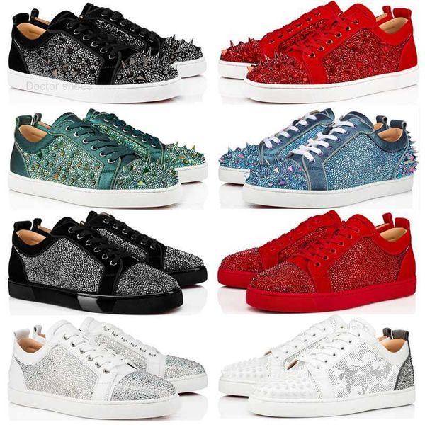 fashion men women casuals shoes lous junior pik strass orlato flat sneakers classic low elastic band strass spikes design couple outdoor ca, Black
fashion men women casuals shoes lous junior pik strass orlato flat sneakers classic low elastic band strass spikes design couple outdoor ca, Black