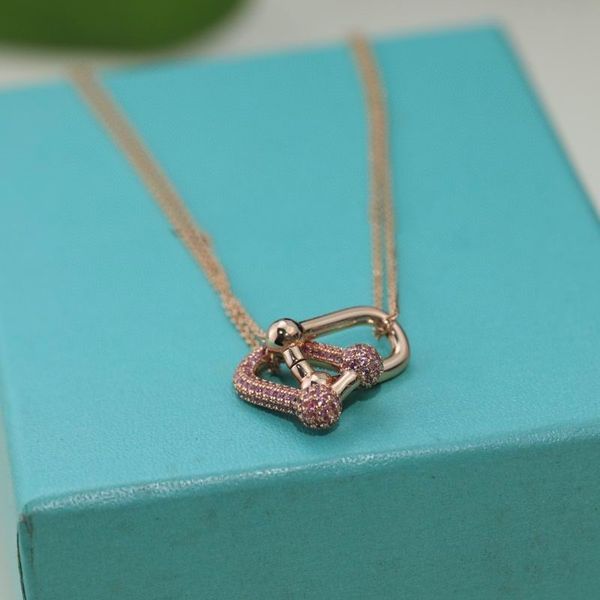 2023 lovely cute pendant necklaces long gold thin stainless steel chain pink diamond crystal two joint rings design women necklace with dust, Silver
2023 lovely cute pendant necklaces long gold thin stainless steel chain pink diamond crystal two joint rings design women necklace with dust, Silver