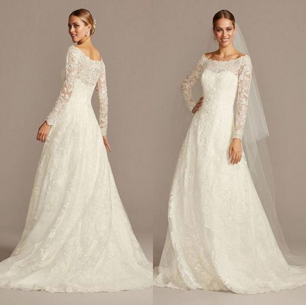 oleg cassini offtheshoulder lace aline wedding dress 2021 full lace applique long sleeve plus size sweep train wedding gown8396695, White
oleg cassini offtheshoulder lace aline wedding dress 2021 full lace applique long sleeve plus size sweep train wedding gown8396695, White