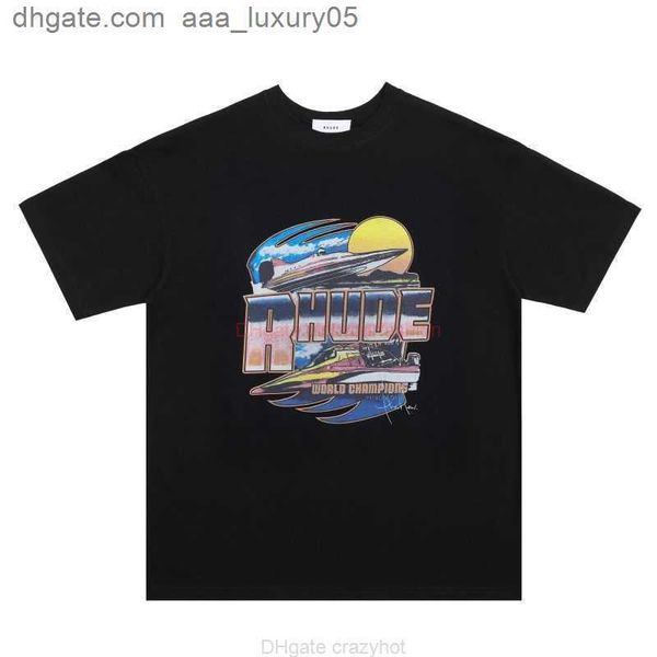designer fashion clothing tees tshirt american niche trendy rhude summer new sunset yacht high street loose round neck short sleeve couple t, White;black
designer fashion clothing tees tshirt american niche trendy rhude summer new sunset yacht high street loose round neck short sleeve couple t, White;black